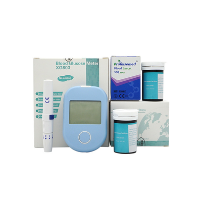 1 do 33,3mmol / L Domowe monitory glukozy Przenośny glukometr bez kodu