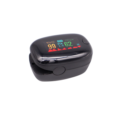 Miernik tlenu we krwi ISO Finger Home Medyczny pulsoksymetr Czterokolorowy OLED 0,96&quot;