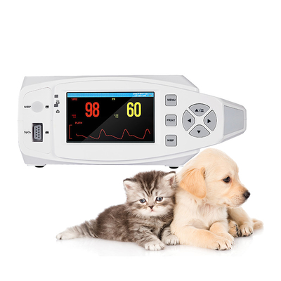 Clinic Electronic NIBP Veterinary Vital Signs Monitor Przenośna bateria litowa GB / T18830