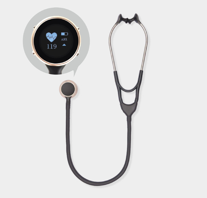 Medyczny Single Head Deluxe Heart Usb Smart Digital Electronic Estetoscopio ze stali nierdzewnej