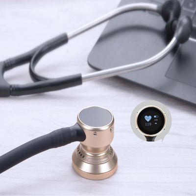 Nagrywanie ścieżek dźwiękowych Cyfrowy inteligentny stetoskop dźwięku serca Bluetooth z aplikacją