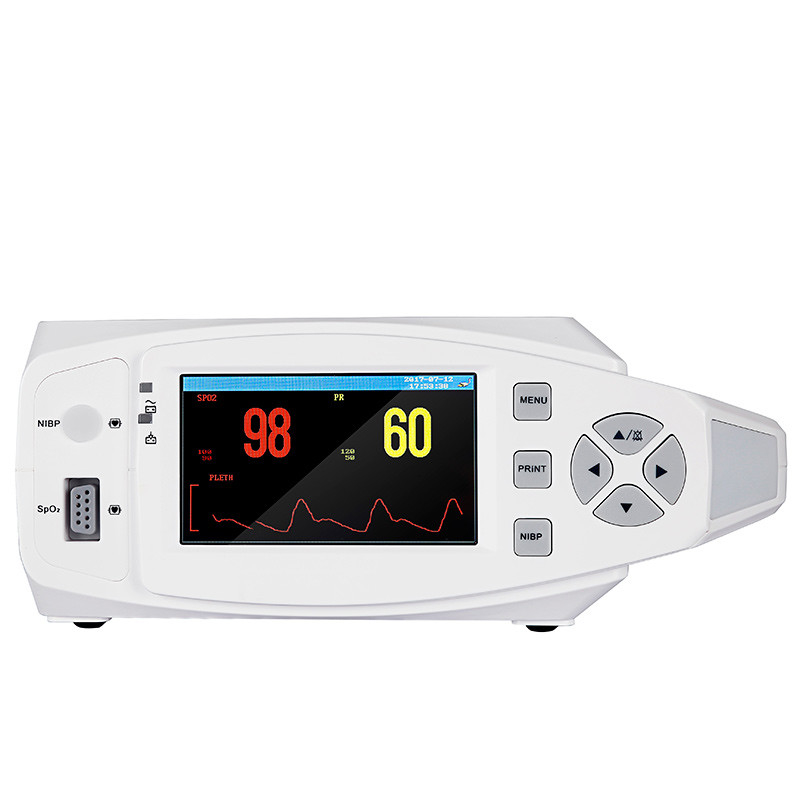 TFT Medical Multi Parameter Monitor weterynaryjny Monitor pacjenta Przenośny SpO2 EKG